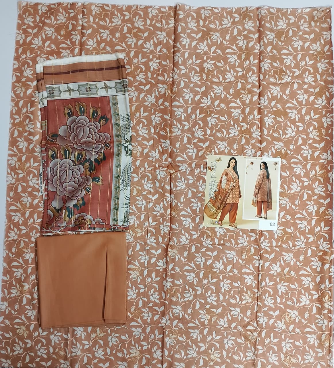 Regalia Jacquard Printed Lawn 3pc vol.3.D6