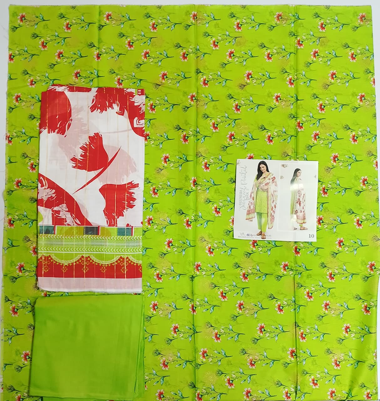 Regalia Jacquard Printed Lawn 3pc vol.3.D7