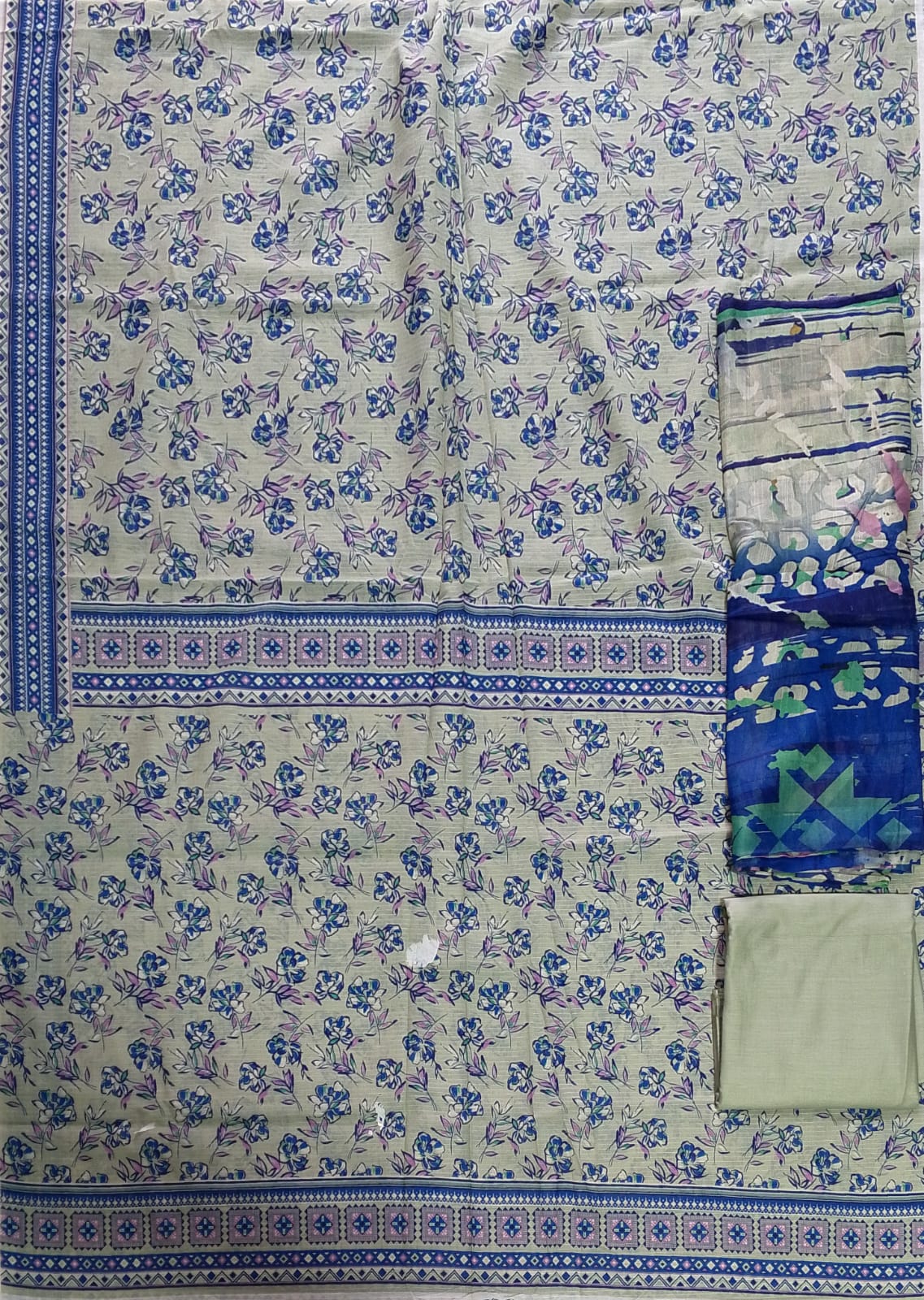 Sabeen Banadora Premium Printed Lawn 3pc Vol-1-D11