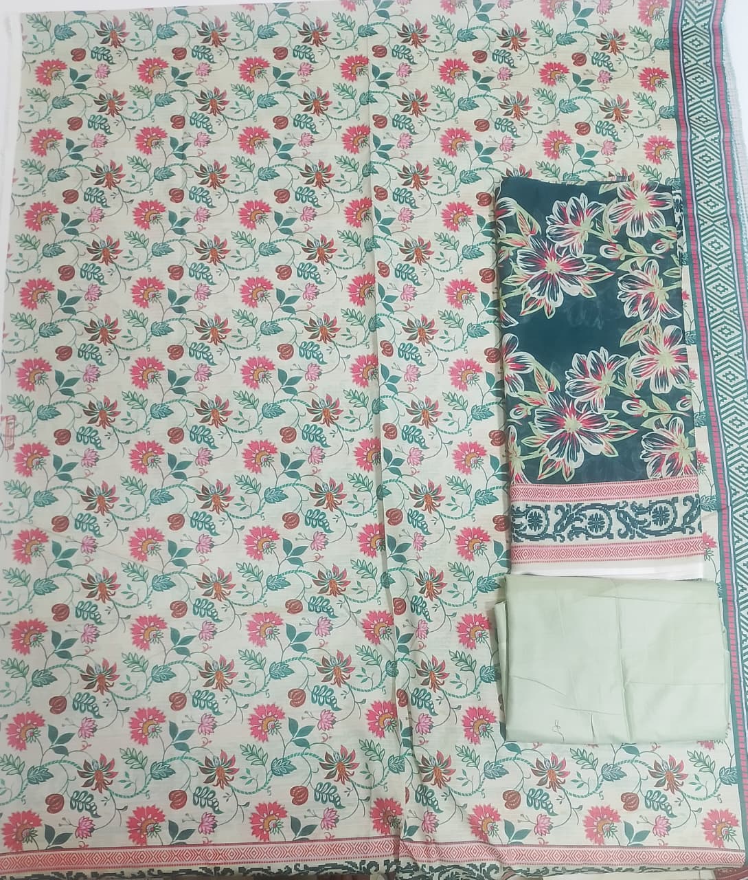Sabeen Banadora Premium Printed Lawn 3pc Vol-1-D1
