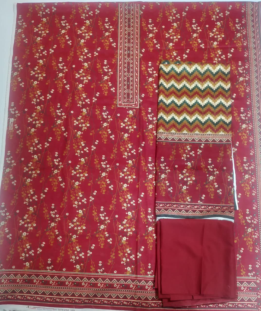 Sabeen Banadora Premium Printed Lawn 3pc Vol-1-D2