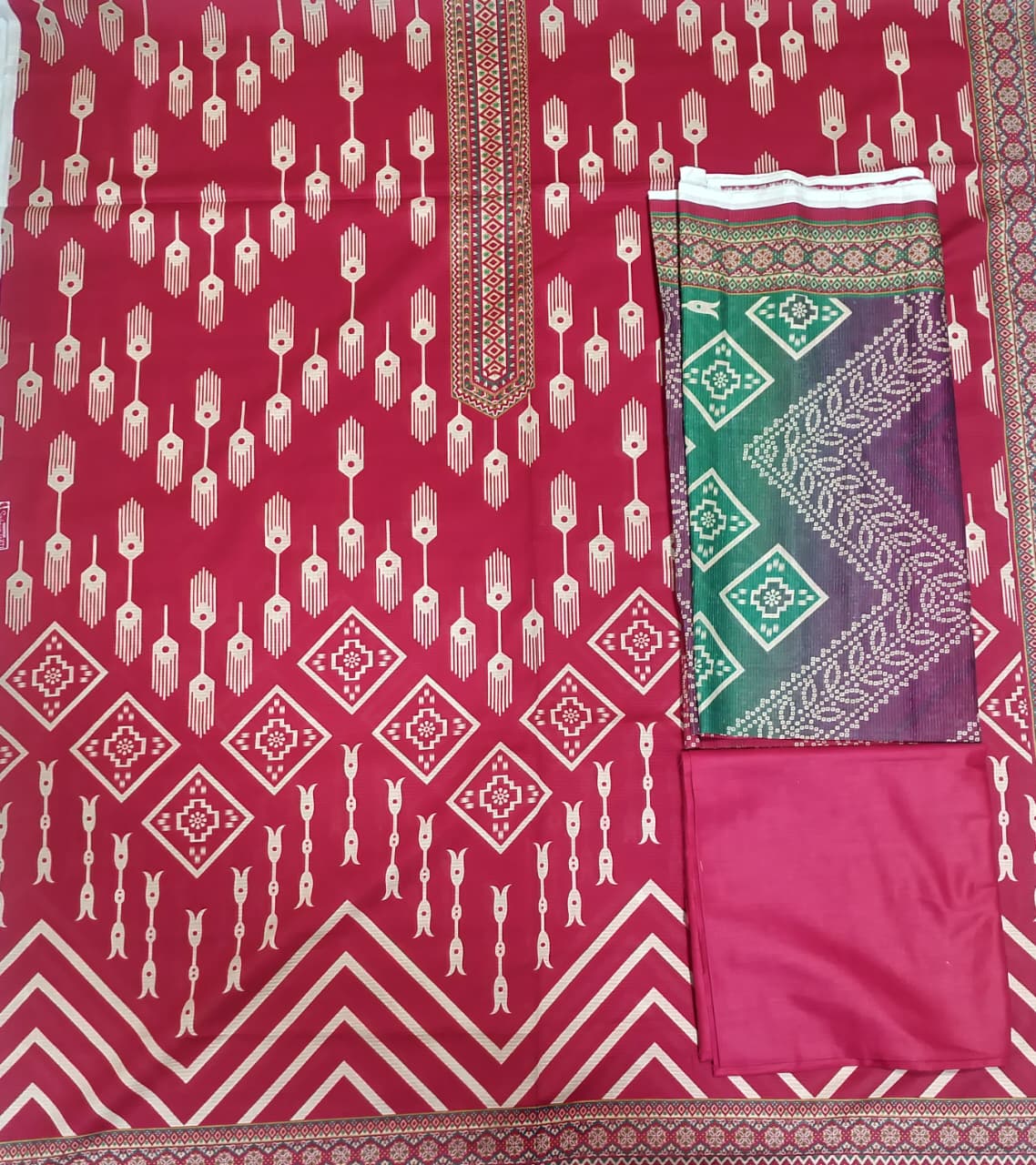 Sabeen Exclusive Chamki Printed Lawn 3pc.Vol.1-D12