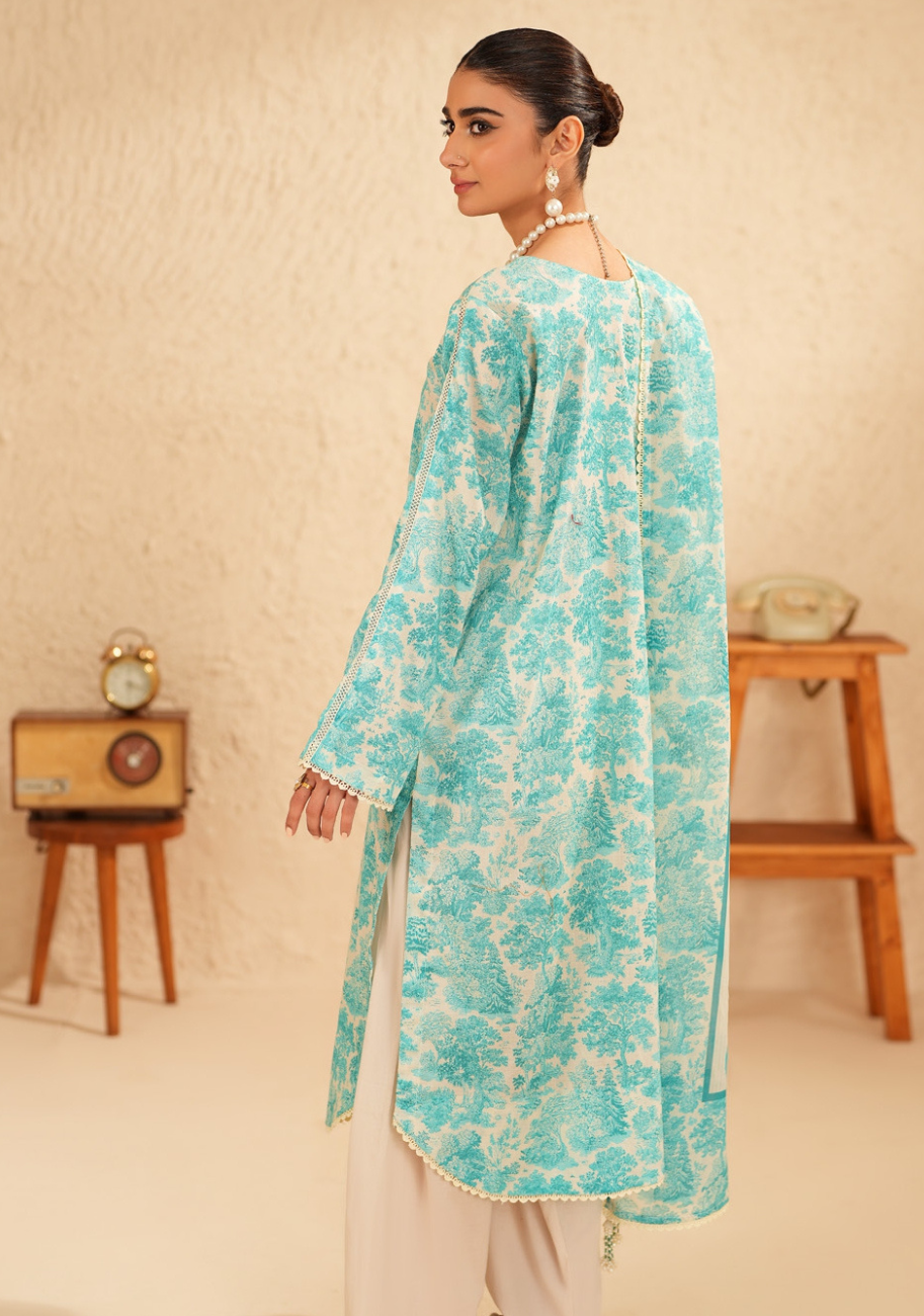 Salina Premium Printed Lawn 3pc Dobby Vol.1 D10