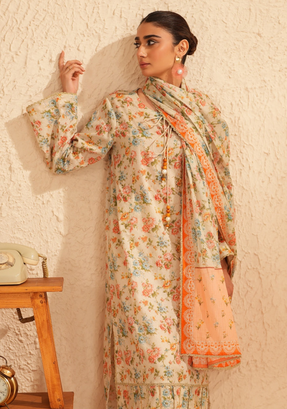 Salina Premium Printed Lawn 3pc Dobby Vol.1 D4