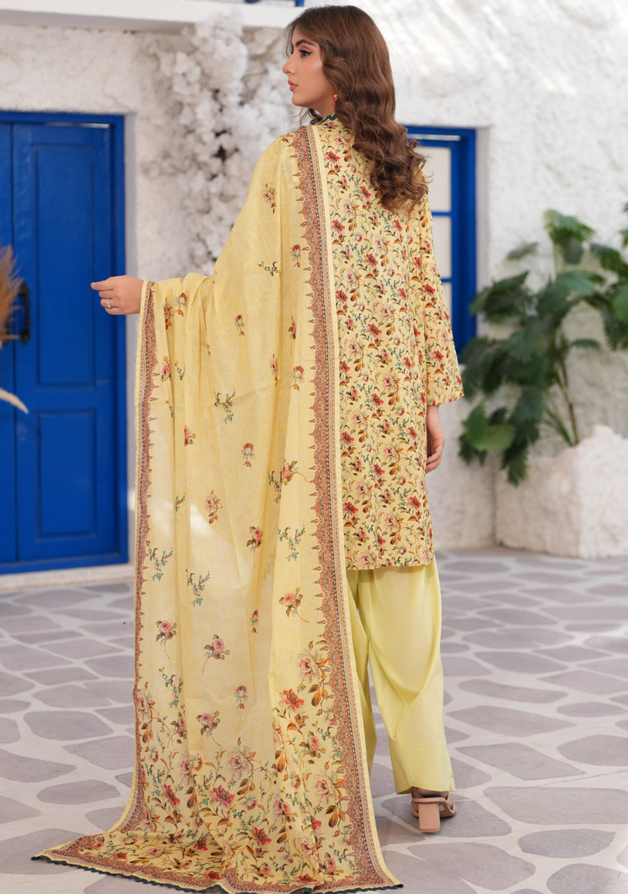 Salina Luxury Digital Printed Lawn 3pc Vol-4.D3