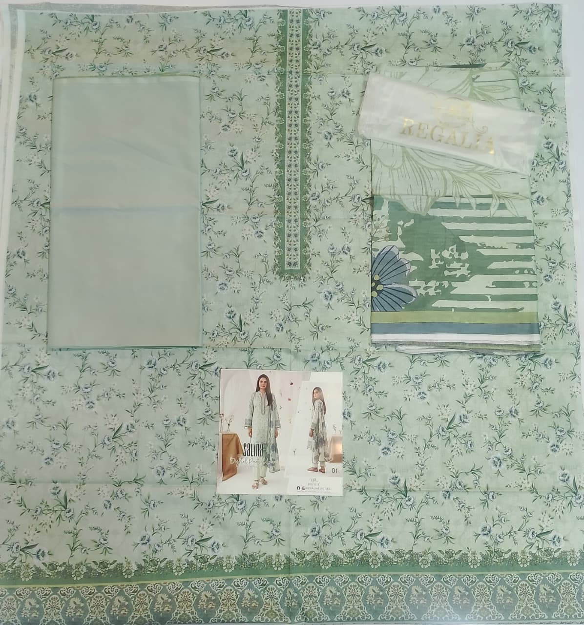 Salina Regalia Digital Printed Lawn 3pc Vol-14-D10