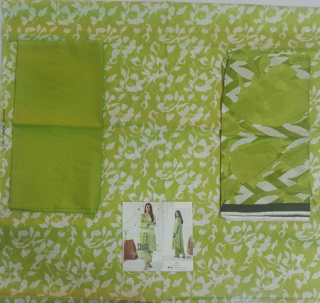 Salina Regalia Digital Printed Lawn 3pc Vol-14-D8
