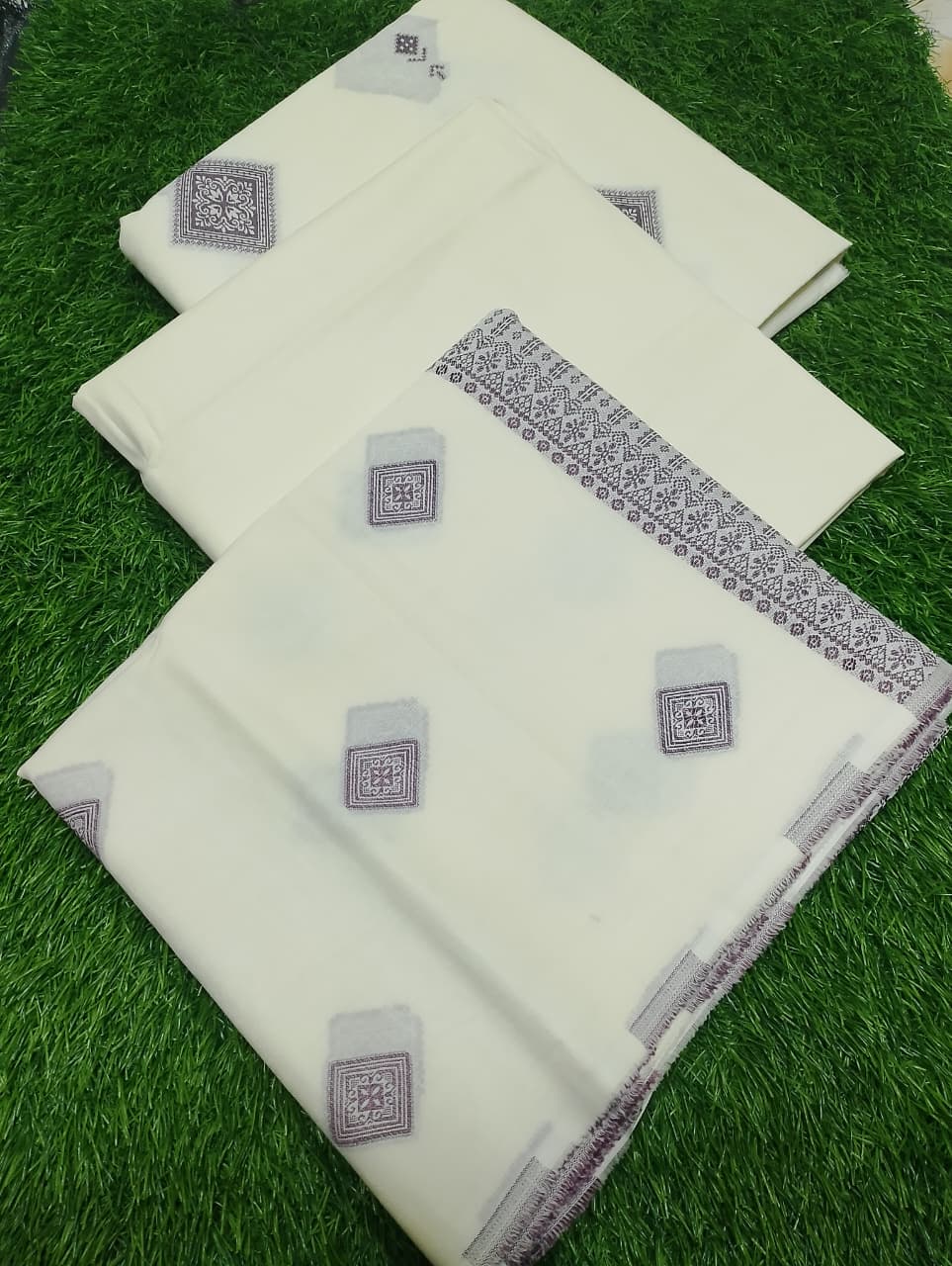 Saya Premium Jaquard 3pc Summer Suit Vol-2.D3