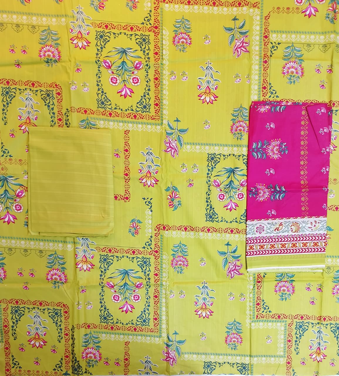SAYA Premium Printed Lawn 3Pc Vol.12.D1