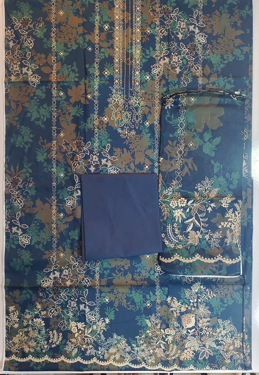 SAYA Premium Printed Lawn 3Pc Vol.11.D5