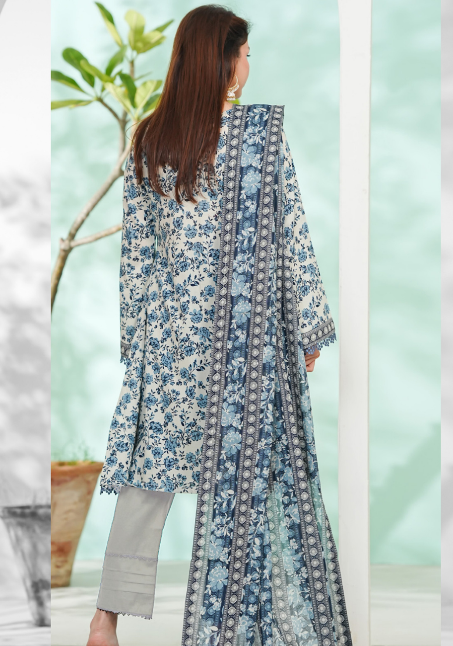 Vs Daman Exclusive Printed Lawn 3pc Vol-3-D15