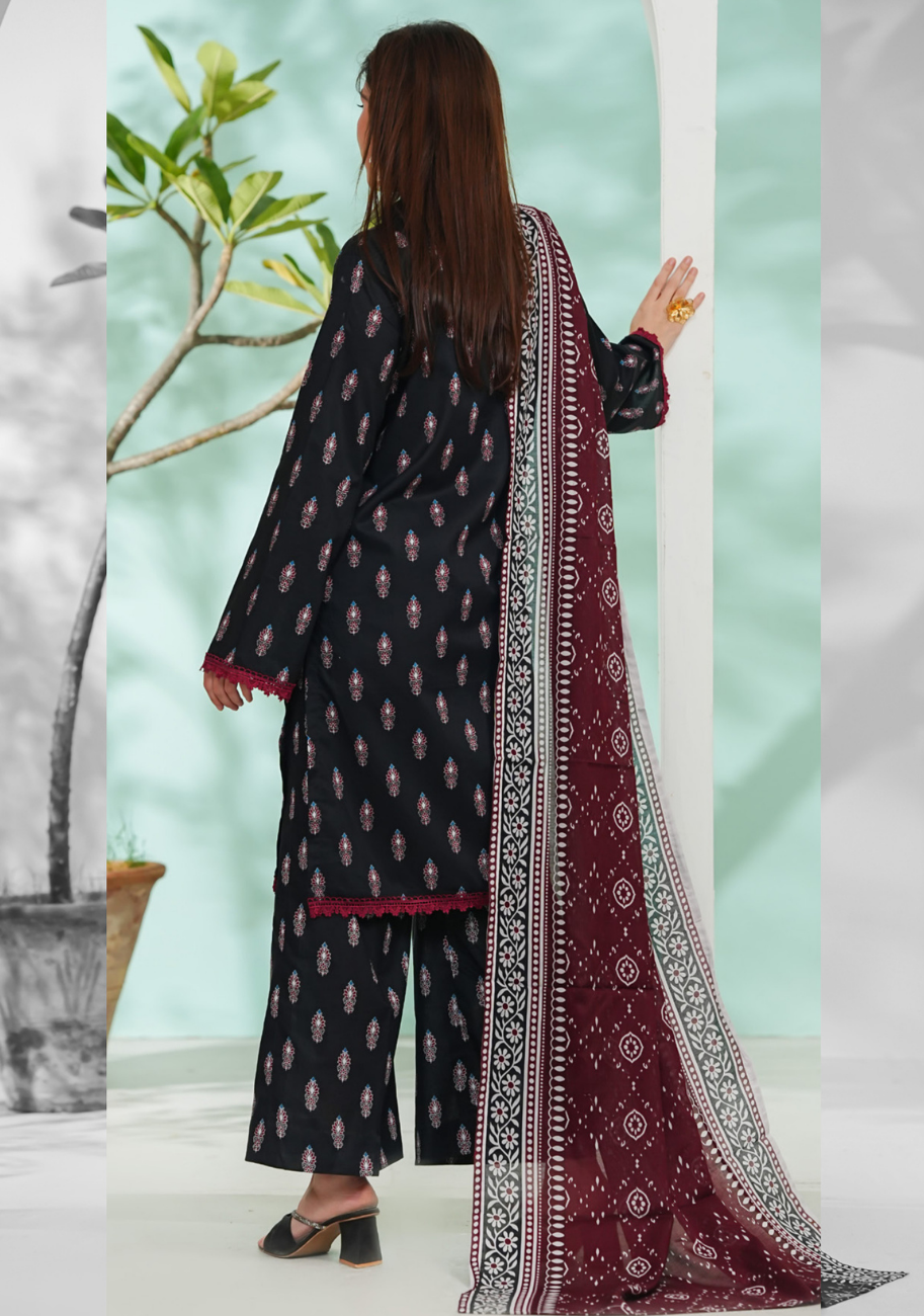 Vs Daman Exclusive Printed Lawn 3pc Vol-2-D16