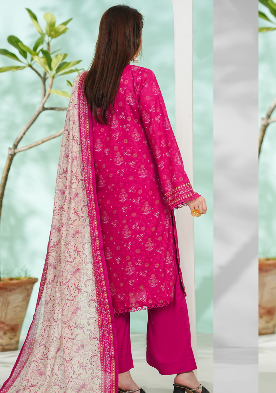 Vs Daman Exclusive Printed Lawn 3pc Vol-1-D17