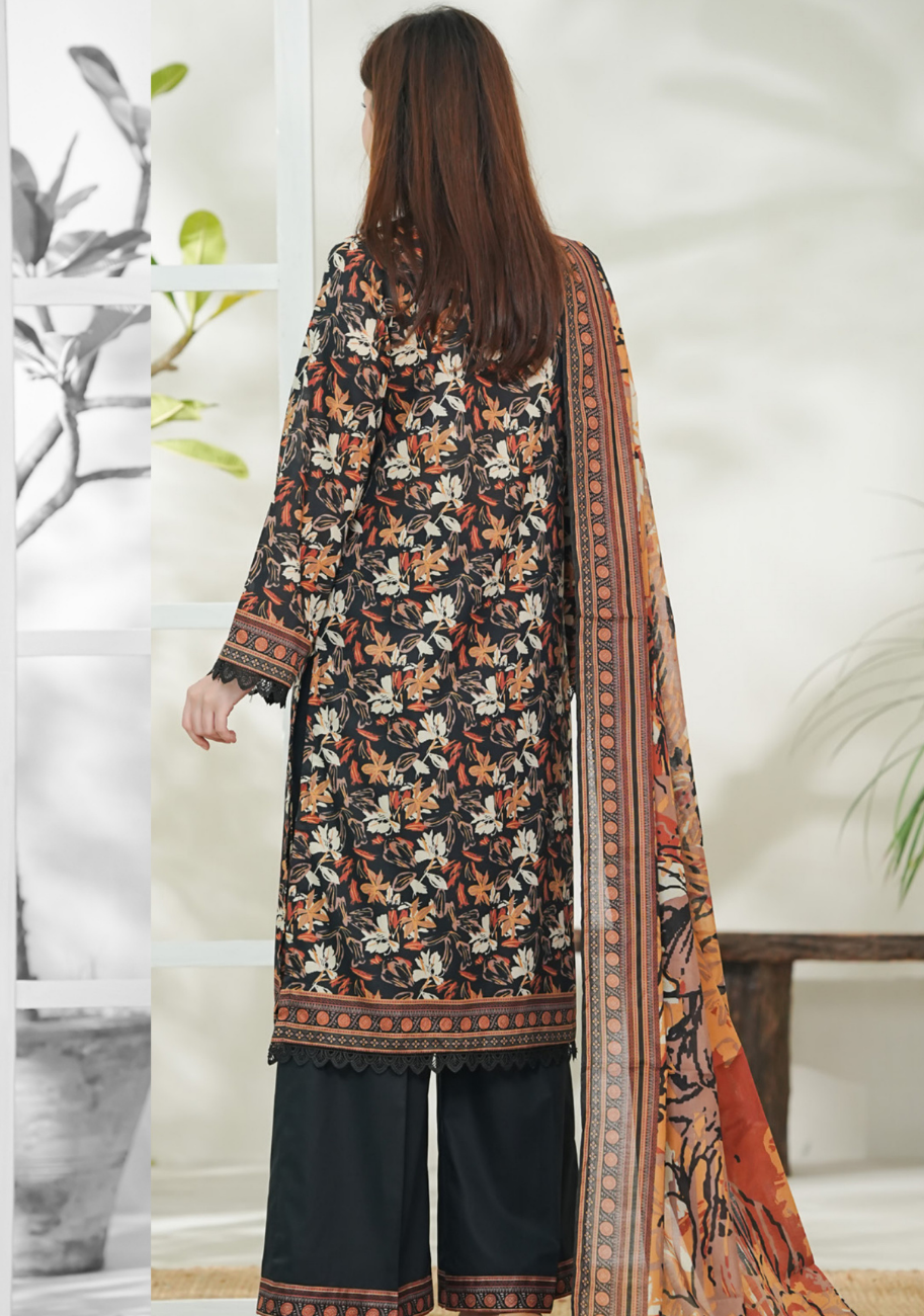 Vs Daman Exclusive Printed Lawn 3pc Vol-1-D26