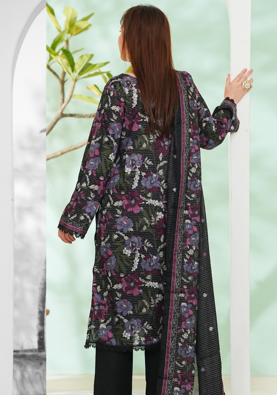 Vs Daman Exclusive Printed Lawn 3pc Vol-3-D3