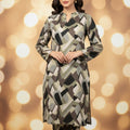Digital Printed Cross Khaddar Allover 2pc d4