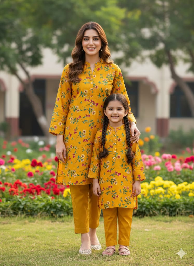 Sabeen Banadora Allover Linen 2pc d16