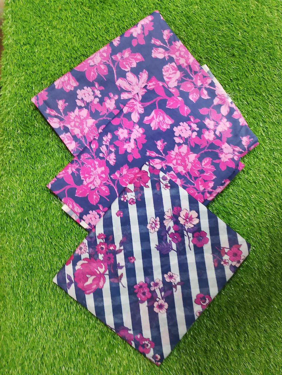 Bonanza Satrangi Prinetd Lawn 3pc D07