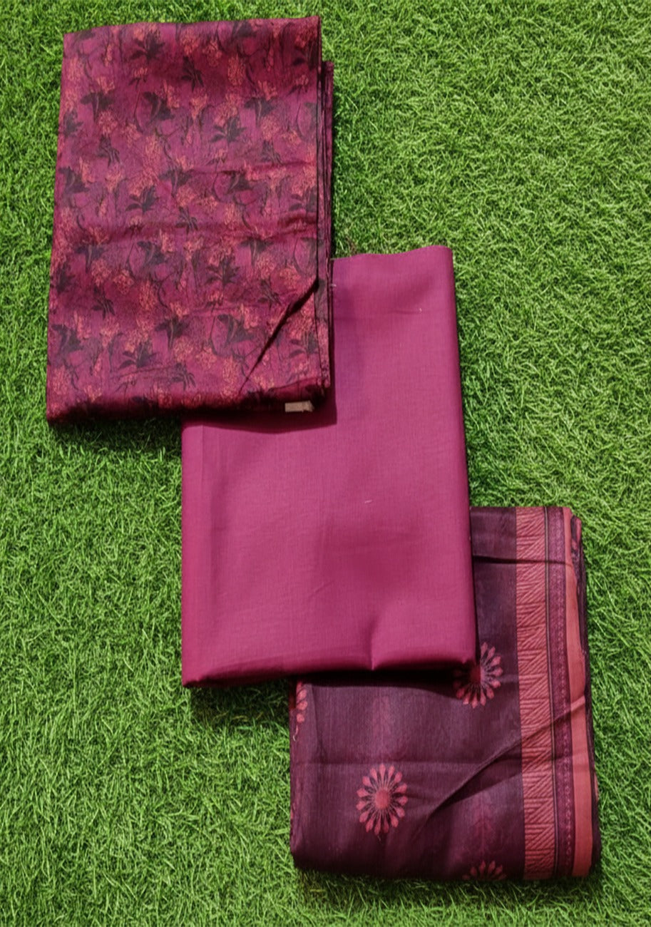 Bin Inam V9 Printed Premium Lawn 3pc D4
