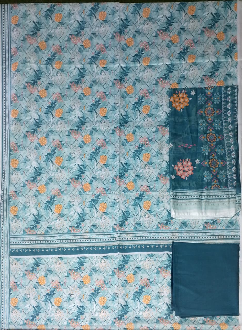 Bin Inam V9 Printed Premium Lawn 3pc D12
