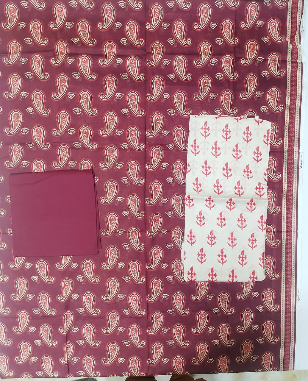 Alkaram Luxury Lawn 3Pc Suit Vol-2 D5