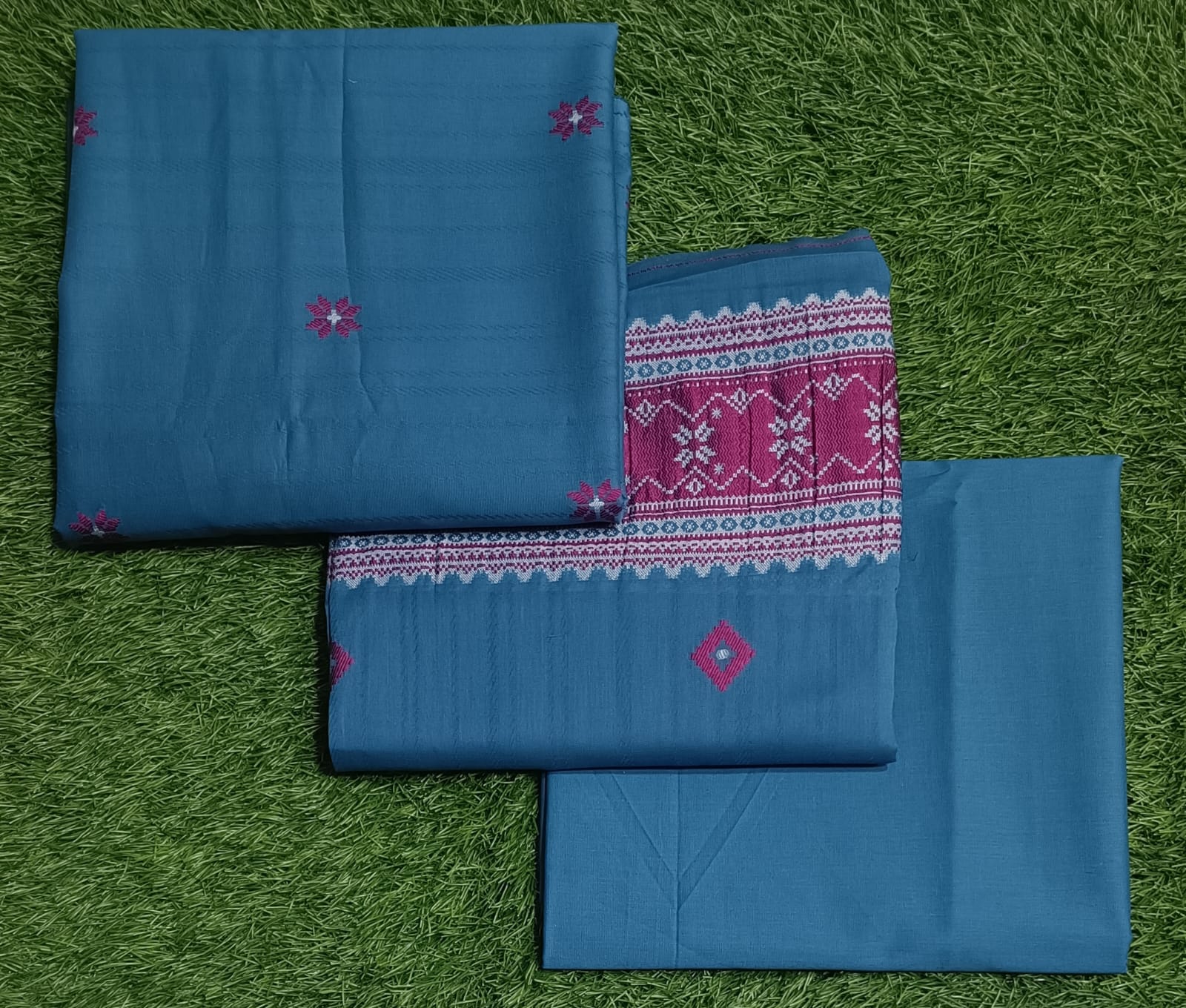 Saya Permium Jaquard 3pc Summer Suit Vol-1.D1