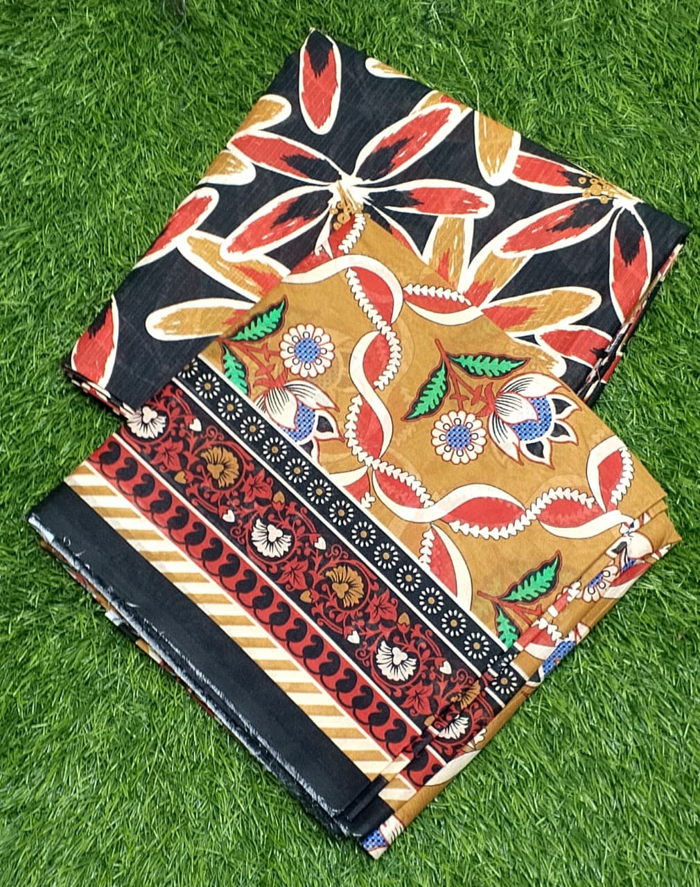 Zoey Premium Digital Printed bana Dora Lawn 3pc D1