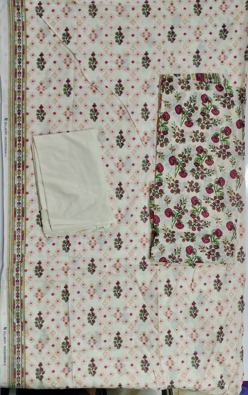 Zellbury Premium Digital Printed Lawn 3Pc-Vol-4-D22