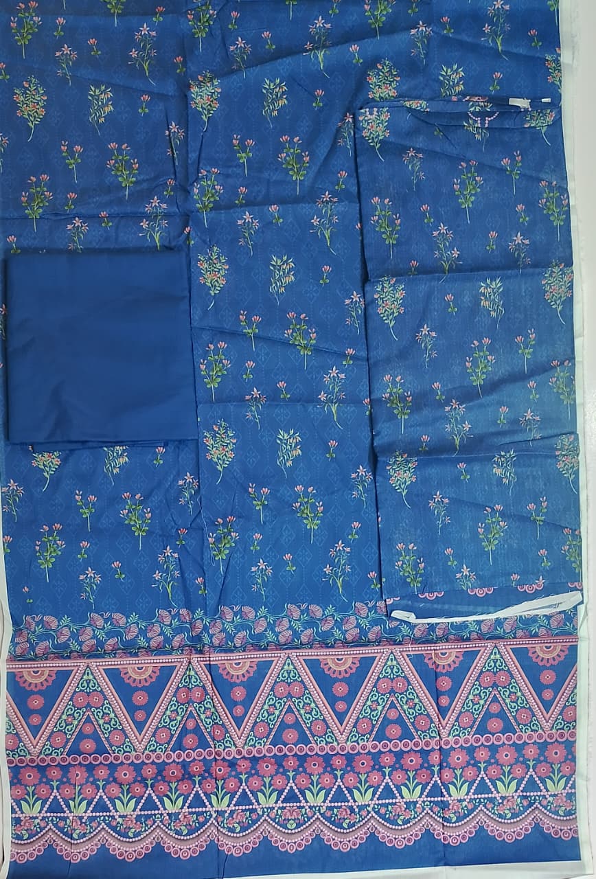 Zellbury Premium Digital Printed Lawn 3Pc-Vol-4-D8