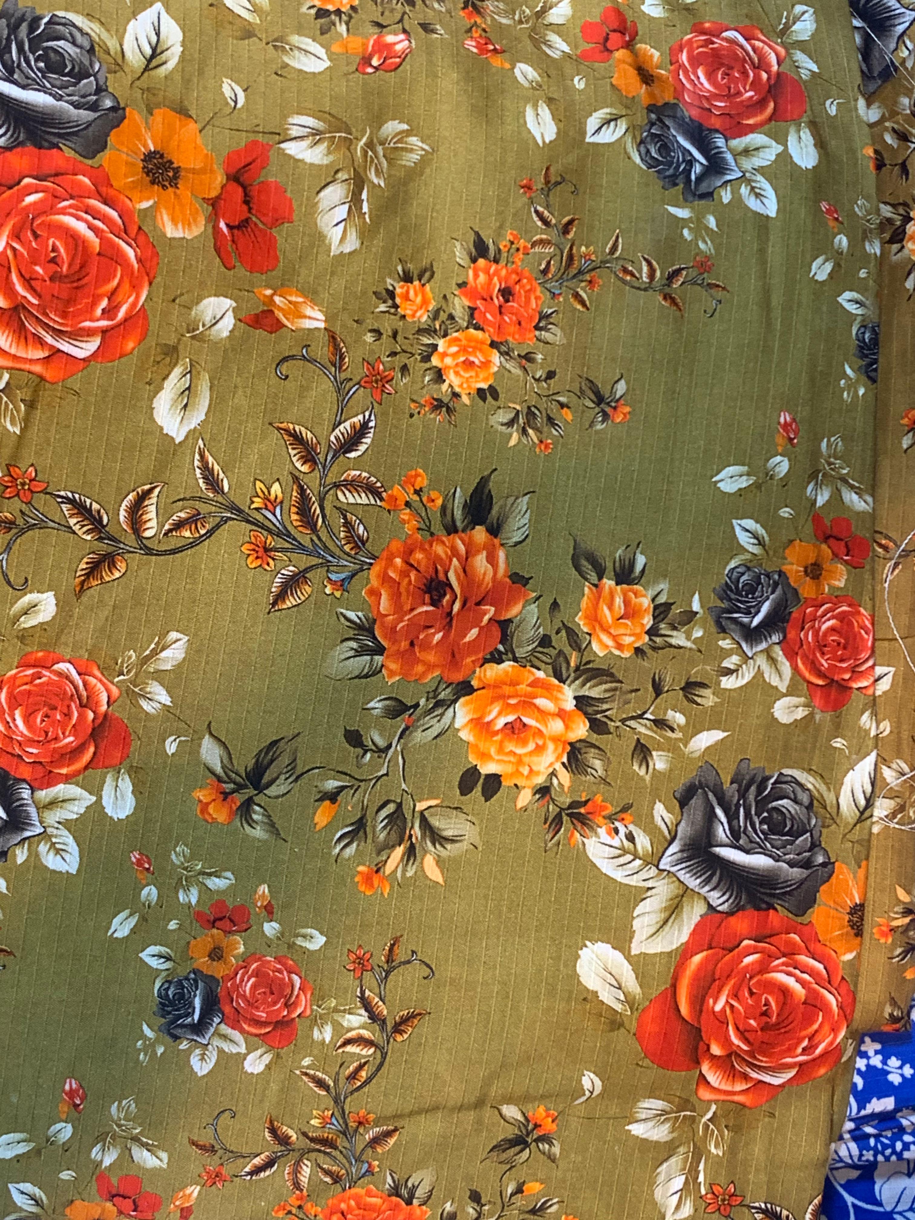 Sabeen Single One Piece Floral D42