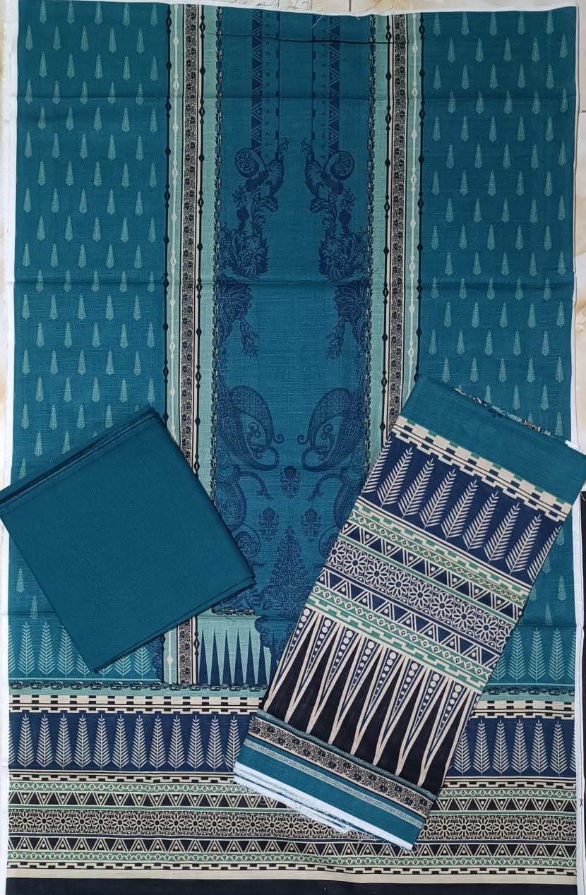 Gul Ahmed Luxury Khaddar Printed 3pc D19