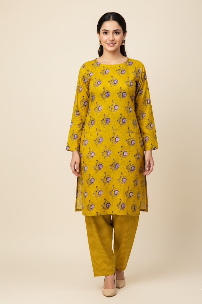 Gul Ahmed's Khaddar 2pc D1