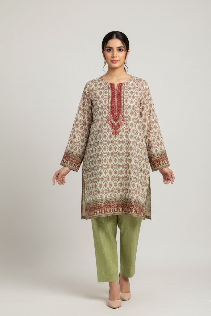 Riwayat's Khaddar 2pc D7