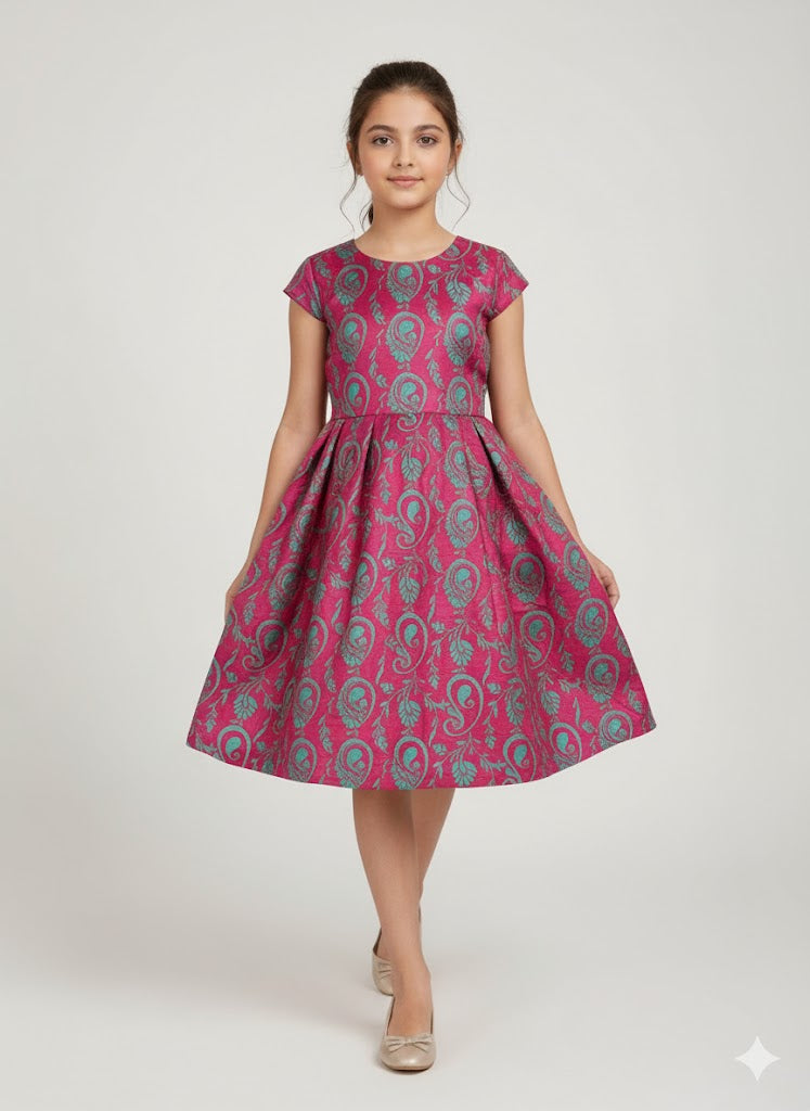 Sabeen Single One Piece Floral D47