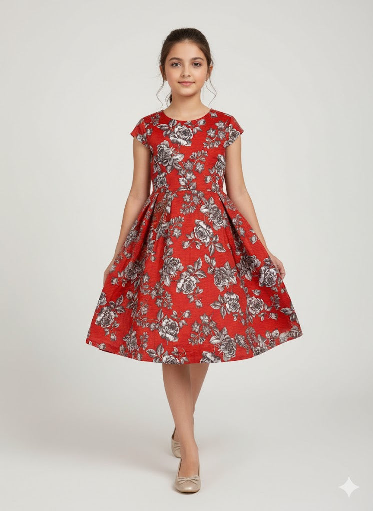 Sabeen Single One Piece Floral D8