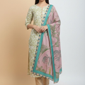 J. Luxury Printed Lawn 3pc Vol-3.D10