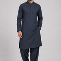 Bin Inam Burak Gents Unstitched Soft Wash N Wear Suit Vol-1-D6
