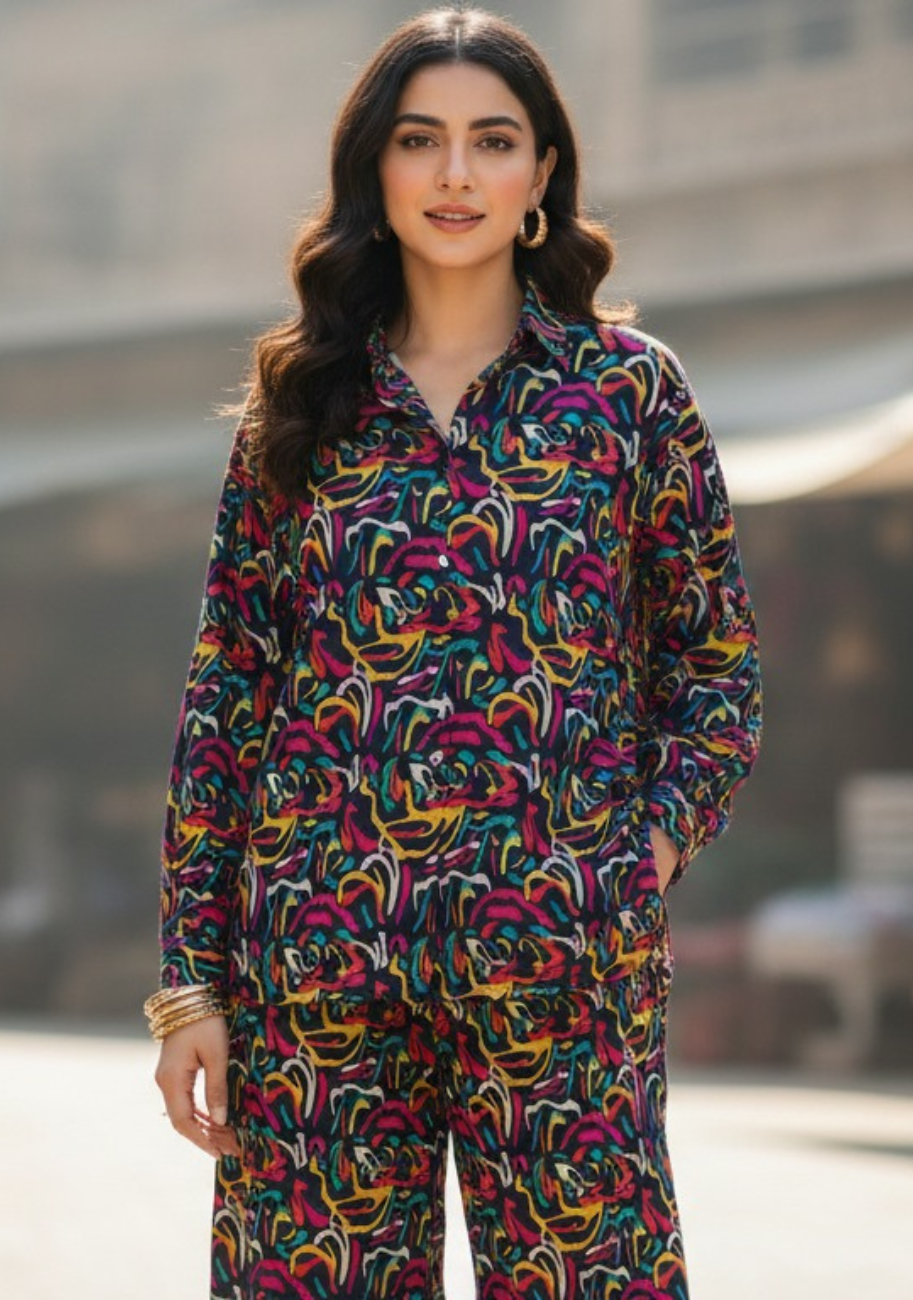 Sabeen Zari Allover Printed Premium Summer Lawn 2pc-V3-D6