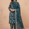Bin Saeed Luxury Lawn 3Pc Suit Vol-2D9