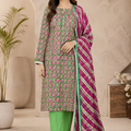 Alkaram Printed Luxury Lawn Shirt & DupattaD1