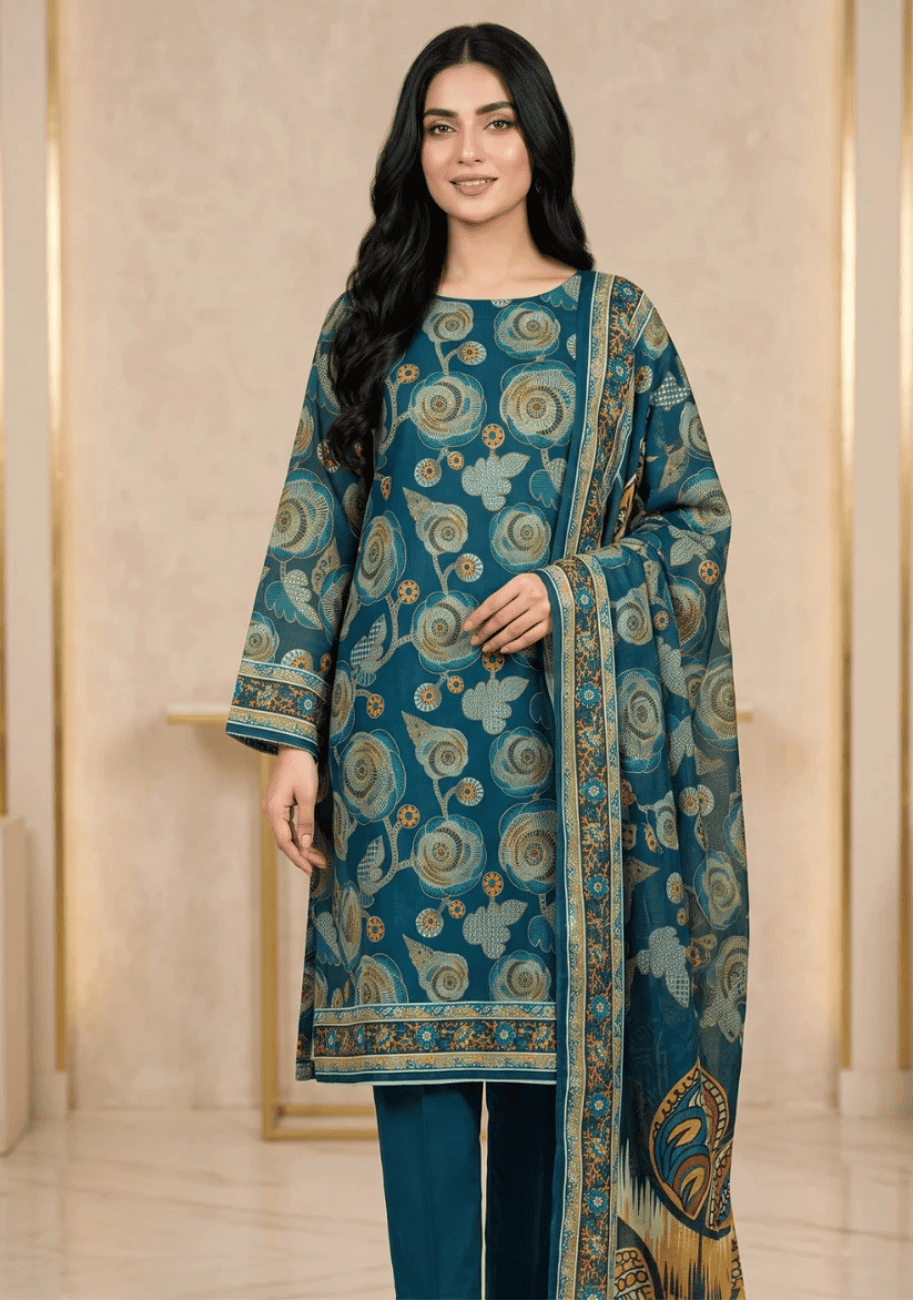 Bin Inam By Jubilee Luxury Printed Summer Lawn 3pc-v6-D4