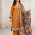 Bin Saeed Printed Khaddar 3PC Suit Vol.02 D6