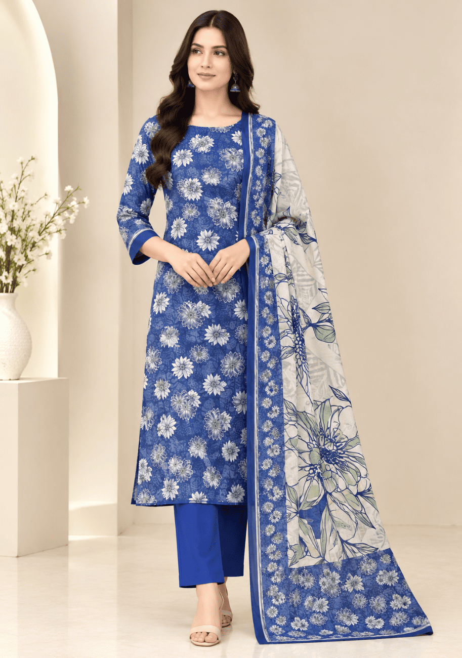Salina Premium Printed Khaddar 3PC Luxury Collection V2-D6