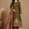 Sabeen Chamki Printed Lilen 3PC-V1-D6