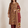 Bin Inam Jubilee Printed Linen 3pc V1 D6