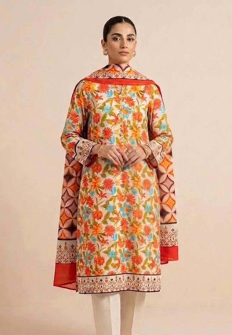 Bin Inam By Jubilee Luxury Printed Summer Lawn 3pc-v4-D11
