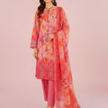 Rungbrung Premium Embroidered Lawn 3pc D2