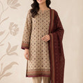 Bin Saeed Luxury Lawn 3Pc Suit Vol-2D10