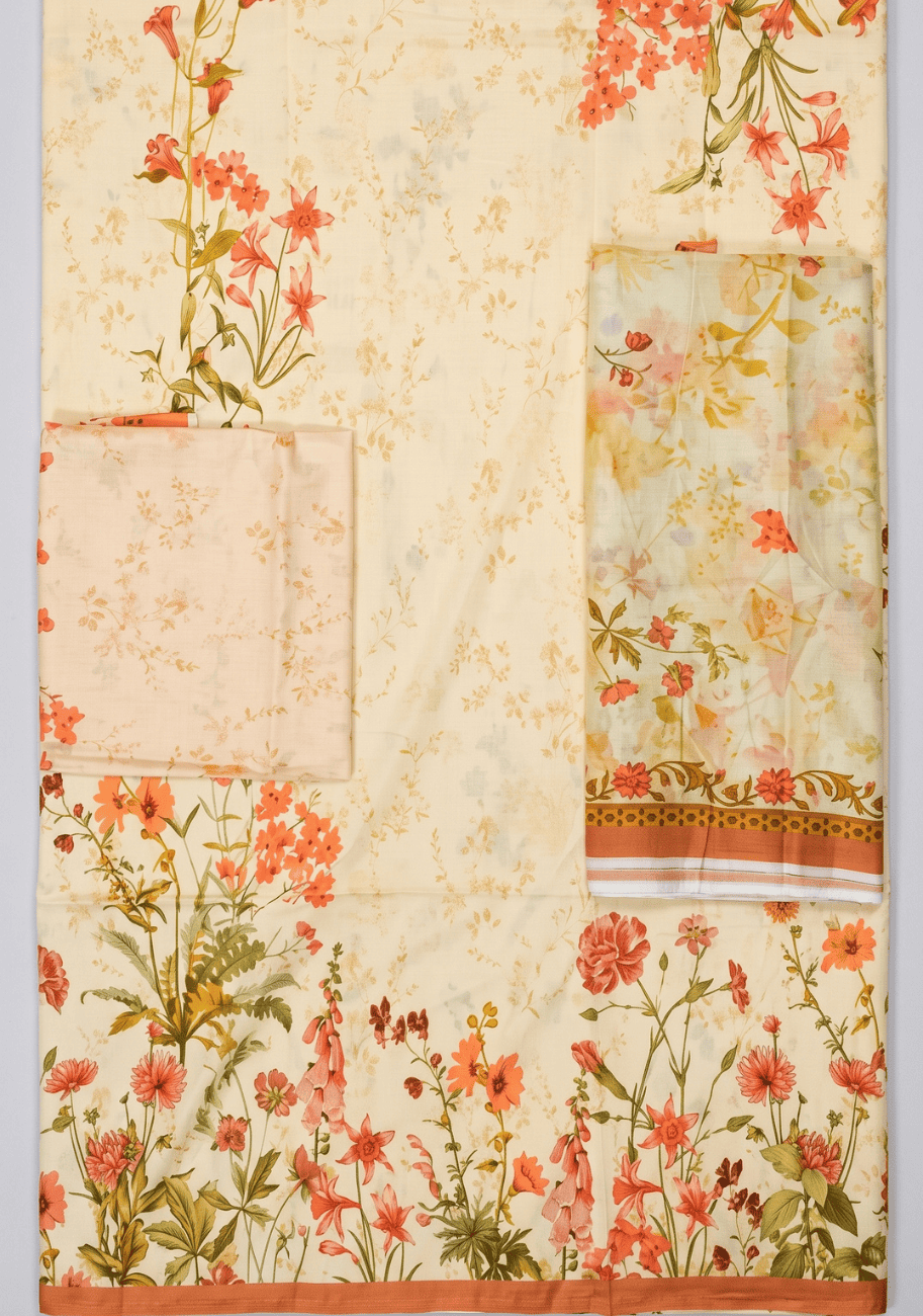 SAYA Premium Printed Lawn 3Pc Vol.11.D2