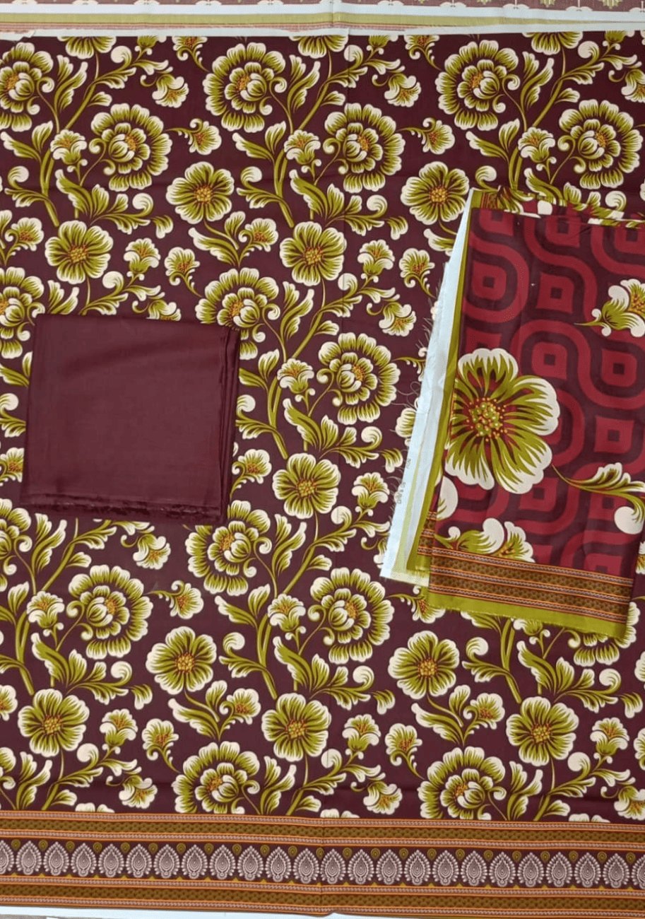 Bin Inam Jubilee Printed Linen 3pc V1 D6